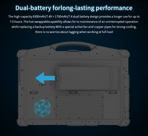 Portátil Industrial Toughbook de 15.6 Pulgadas, Totalmente Reforzado, Resistente al Polvo y al Agua, con Procesador FHD, Nuevo, Modelo X15a - Product Image 2