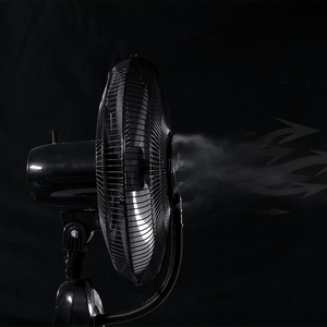 Refroidisseur de refroidissement oscillant intérieur de 16 pouces Ventilateur de support de brouillard de pulvérisation électrique d'eau portable - Product Image 4