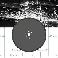 Lame de scie circulaire HSS DM05 avec revêtement en nitrure noir pour moissonneuses-batteuses, coupe acier/alliage d'aluminium, garantie 1 an, 300 mm x 2,0 mm