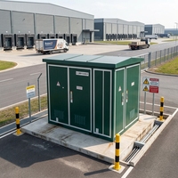 Solution de distribution d'énergie intelligente pour postes de transformation extérieurs triphasés 11kV/35kV avec sortie 400V pour applications industrielles