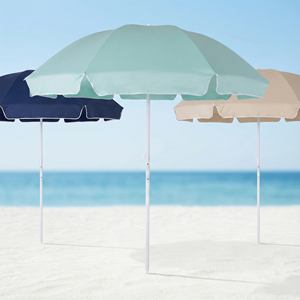 ร่มกันแดดกลางแจ้งขนาดใหญ่แบบพกพา ดีไซน์ทันสมัย ผลิตจากโพลีเอสเตอร์ สำหรับลานบ้าน สระว่ายน้ำ ชายหาด ควบคุมด้วยมือ รุ่นตรง - Product Image 3