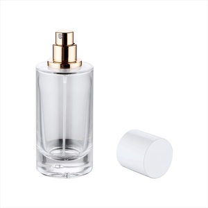 Flacon de parfum rond en verre de 50ml 100ml avec bouchon de parfum magnétique et boîte en papier cadeau - Product Image 6