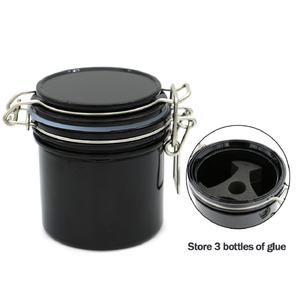 Colle à cils Pinky leem, pot scellé, anti-fuite, professionnel, contenant de colle à cils, boîte de rangement pour extensions de cils, adhésif - Product Image 2