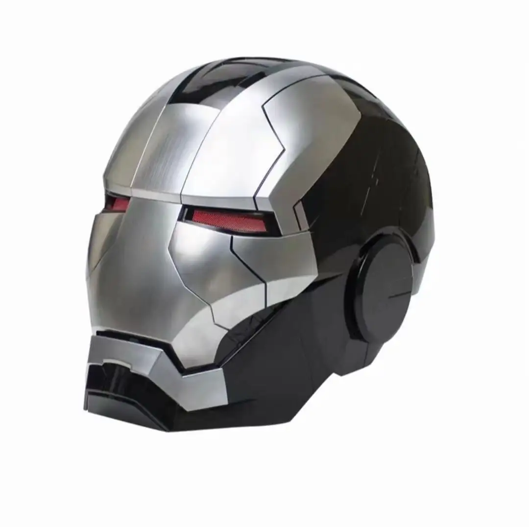 2023 Venda quente Genuine Iron Man MK5 Capacete Coleção Festa Cosplay e Pessoa Real Wearable Jarvis Brinquedos Elétricos