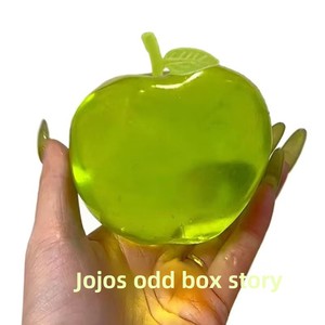 Jouet à pincer en plastique à rebond lent, anti-stress, rose, en forme de pomme, à <span class=keywords><strong>la</strong></span> maltose, pour <span class=keywords><strong>la</strong></span> décompression musicale et <span class=keywords><strong>la</strong></span> gestion de l'agression, pour jeunes, à offrir - Product Image 3