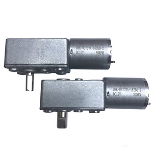 มอเตอร์เกียร์หนอน Dongxingwei DC12V 89RPM มอเตอร์ไฟฟ้าขนาดเล็กทำจากเหล็ก สำหรับหุ่นยนต์และเครื่องทำอาหาร - Product Image 2