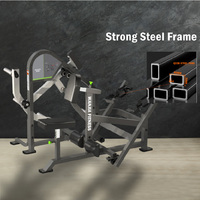 Máquina de remo sentado con carga de placas para entrenamiento muscular, equipo de fitness para gimnasio interior, de Source Factory