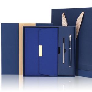 Sang trọng PU da máy tính xách tay và bút Bộ Quà Tặng biểu tượng tùy chỉnh kinh doanh văn phòng phẩm Máy tính xách tay kế hoạch - Product Image 6