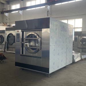 Công Nghiệp Chuyên Nghiệp Hơi Nước Rửa Công Suất Lớn Máy Giặt Phía Trước Tải Giá Cho Giặt Kinh Doanh Thương Mại - Product Image 3