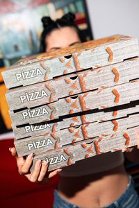 Boîte à pizza pour restauration rapide de <span class=keywords><strong>6</strong></span>, 10, 12, 14, <span class=keywords><strong>15</strong></span>, 16, 18, 24 <span class=keywords><strong>pouces</strong></span>, boîte à pizza personnalisée, fourniture d'usine, boîte <span class=keywords><strong>en</strong></span> carton ondulé - Product Image 5