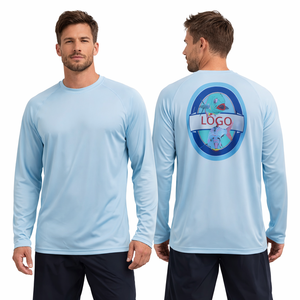 Chemise de pêche personnalisée avec logo, respirante, anti-humidité, extensible dans 4 directions, douce, performante, 100 % polyester, protection solaire pour l'extérieur - Product Image 3