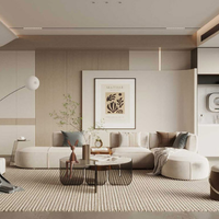 Panneau de mur moderne de placage en bois de 5Mm 8Mm pour la décoration intérieure