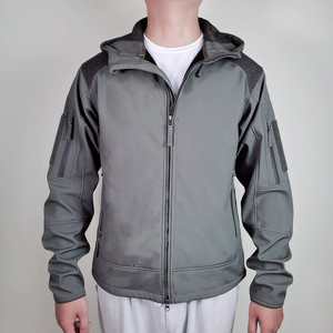 <span class=keywords><strong>BSCI</strong></span> nhà máy tùy chỉnh ngoài trời không thấm nước chaqueta <span class=keywords><strong>softshell</strong></span> chiến thuật 10000 mm thể thao trùm đầu lông cừu OEM <span class=keywords><strong>softshell</strong></span> Áo khoác cho nam giới - Product Image 3