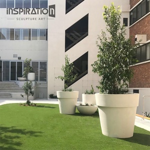 INSpiration GRC plantadores fabricante personalizado al aire libre grande moderno hormigón GRC enorme maceta <span class=keywords><strong>de</strong></span> árbol - Product Image 1