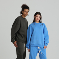 Sweat-shirts et sweats à capuche unisexes personnalisés en polyester/coton pour l'automne – Polaire oversize imperméable anti-boulochage pour hommes avec impression numérique