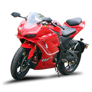 Moto de course électrique 72V pour adultes, moto de rue haute vitesse, moto électrique à l'huile transformée en électrique - Product Image 1