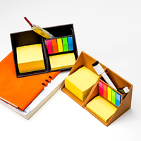 Bloc-notes adhésif rotatif pliable créatif, bandes de 5 couleurs, briques de papier pour messages
