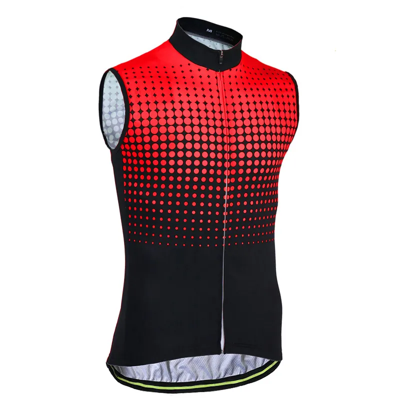 Camiseta de ciclismo personalizada para hombre, chaleco de secado rápido, ropa básica sin mangas para ciclismo, impresión Digital ligera