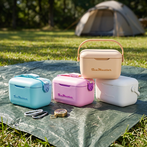 Nevera Portátil Reutilizable de 12QT con 29 Horas de Retención de Hielo, Fácil de Transportar para Bebidas Frías/Calientes, Cerveza, Camping y Uso al Aire Libre - Product Image 1
