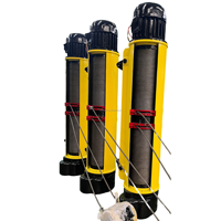 Nouveau palan électrique robuste de 5 tonnes, câble en acier de qualité militaire, télécommande, protection IP55, stabilité solide, protection contre les surcharges