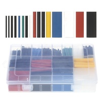 Kit de 580 tubes isolants thermorétractables avec boîte