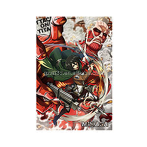 Pôster <span class=keywords><strong>Lenticular</strong></span> 3D Ricky Arte de Quadrinhos Pôster de Anime 3D Impressão de Pôster <span class=keywords><strong>Lenticular</strong></span> 3D Impressão UV Personalizada - Product Image 3