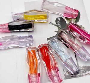 Le nouveau produit de tube transparent à la mode sans logo de marque-brillant à lèvres épaissi. - Product Image 5
