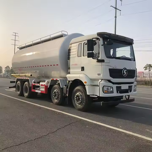 מפעל מכירה ישירה במפעל 8*4 בתפזורת בטון אבקת טנק משאית 29cbm מעוף תחבורה אפר מיכל משאית 29cbm - Product Image 3