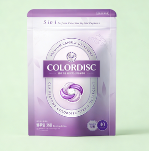 Cápsulas de Lavandería Colordisc Todo en Uno Directo de Fábrica, Aroma a Algodón Floreciente, Anti Transferencia de Color, Aroma Duradero de 14 Días - Product Image 1
