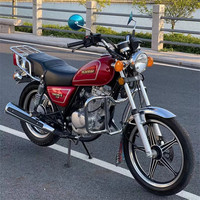 Moto d'occasion authentique Haojue Suzuki Little Prince GN125-2F 125cc 110 km/h, style rétro, pour homme, idéale pour la conduite croisée et les trajets quotidiens