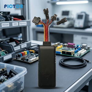 Pictor Telematics Cdx Black Mini E-bike GPS <b>Tracker</b> Anti-Jammer Motorcycle Tracking Device <b>SIM</b> <b>Card</b> Windshield Mount Navigation - Product Image 2