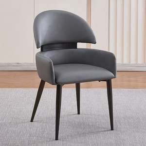 Minimalist <strong>Dining</strong> <strong>Chair</strong> for Home Use High-end Enlarged Backrest <strong>Dining</strong> Table and <strong>Chair</strong>, t Light Luxury Hotel Comfortable <strong>Chair</strong> - Product Image 3