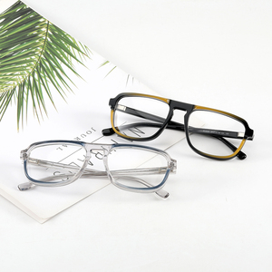 Montures <span class=keywords><strong>de</strong></span> lunettes en acétate faites à la main <span class=keywords><strong>de</strong></span> qualité supérieure, anti-lumière bleue, lunettes optiques, montures <span class=keywords><strong>de</strong></span> lunettes pour hommes et femmes - Product Image 1