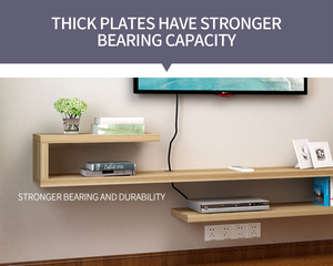 Vendita calda Tv cabina moderna semplice Tv Stand sospeso Mesa De Centro Para <span class=keywords><strong>Sala</strong></span> Mesa Tv a parete personalizzazione all'ingrosso - Product Image 3