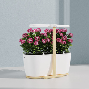 2025 Offre Spéciale Intelligent Wi-Fi & Bluetooth Smart Pots & Jardinières Jardin Pot de fleurs Contrôle via l'<span class=keywords><strong>application</strong></span> Tuya - Product Image 1