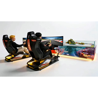 Simulateur de voiture RC AR 4 joueurs avec plateau de sable personnalisable, système de simulation de conduite et de course FPV en temps réel avec moteur sans balais