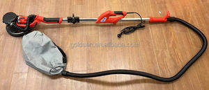 127v 220v 110v 225mm 750w maison mur plafond ponceuse électrique <span class=keywords><strong>girafe</strong></span> cloison sèche ponceuse avec lumière LED longue poignée - Product Image 3