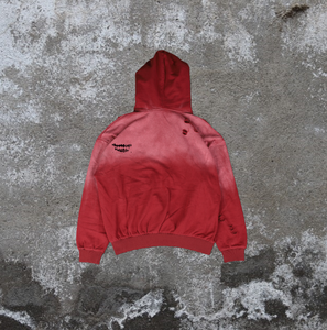 Sweat-shirts à fermeture éclair pour hommes, imprimés vintage, grande taille, doublés en polaire, sweats à capuche délavés à l'acide, design personnalisé, 100% coton, surdimensionnés - Product Image 3