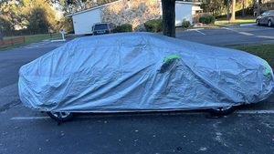 6 Layers Silver All Weather Protection Car Cover Windproof Snow Proof Outdoor Car Cover for <strong>Jeep</strong> <strong>Wrangler</strong> - Product Image 5