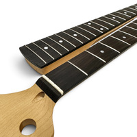 20 Fret Bolt on 38mm Nut Satin 4 String Canada Maple J Bass 32 Inch Scale JB Bass Guitar Neck Electric dengan Fretboard Rosewood
