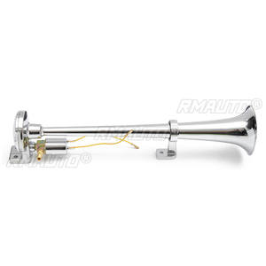 1/2PCS Bocina de aire para coche de 600DB 12-24V, tubos de bocina eléctrica universales para automóvil, tren, camión, motocicleta, súper ruidosa - Product Image 4