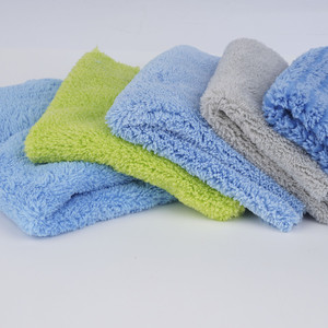 Rollo de <span class=keywords><strong>Tela</strong></span> de Felpa de Microfibra Suave 100% Poliéster, Ultra Absorbente, Ecológico, para Toallas de Auto - Product Image 3