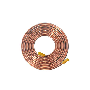 Tubo de Cobre Puro para Aire Acondicionado y Refrigeración, 15m por Rollo, Tipo Pancake, Precios de Tubería de Cobre - Product Image 1