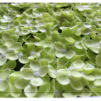 I0079 50 pièces par boîte Fleurs de savon artificielles en gros pour cadeaux DIY, petites fleurs d'hortensia en savon à 9 tiges