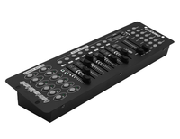 Équipement de DJ professionnel Console DMX 512 192 canaux Lumières de discothèque Contrôleur DMX DJ DMX512