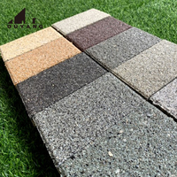 QUYANG Extérieur Jardin Décoratif Façade Pierre Revêtement Mural Extérieur Carreaux De Granit Naturel