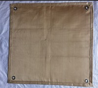 Tapis de gril ignifuge et résistant aux hautes températures, taille personnalisée, tapis de fosse à feu, tapis de barbecue pour l'extérieur