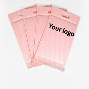 Sacchetti personalizzati eco-friendly Bubble Mailer <span class=keywords><strong>con</strong></span> Logo stampa <span class=keywords><strong>aria</strong></span> Poly <span class=keywords><strong>busta</strong></span> imbottita <span class=keywords><strong>con</strong></span> comoda maniglia di spedizione - Product Image 2