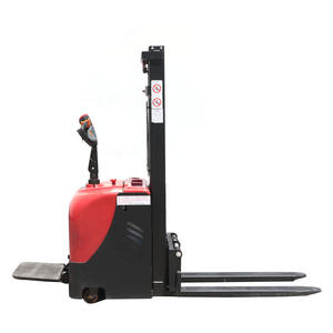 Carretilla elevadora apiladora eléctrica de 1,5 y 2 toneladas Apilador de alcance de potencia de <span class=keywords><strong>motor</strong></span> de CA con camión semieléctrico de pie para industrias de restaurantes - Product Image 3