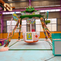Manège à Pendule Dinosaure Nova Rides, en Acier et FRP, pour Enfants, Attraction de Fête Foraine Extérieure